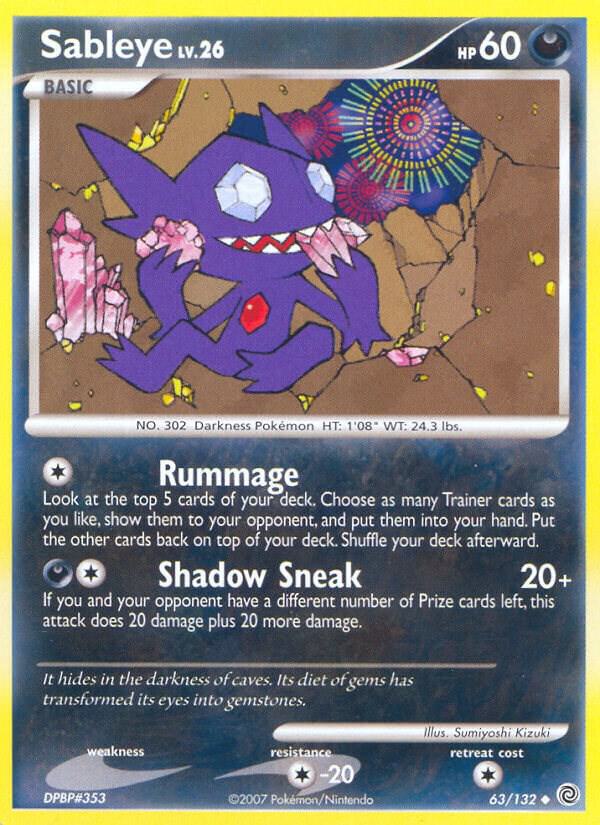 Sableye | Secret Wonders #63/132