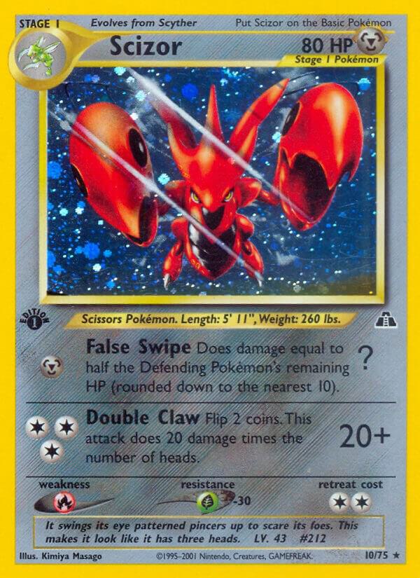 Scizor (10) | Neo Discovery #10/75
