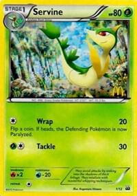 Servine - 1/12 | McDonald's Promos 2012 #001/012