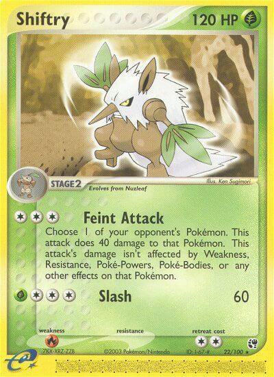Shiftry - 22/100 | EX Sandstorm #22/100
