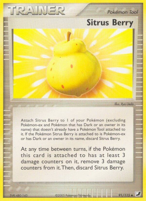 Sitrus Berry | EX Unseen Forces #91/115