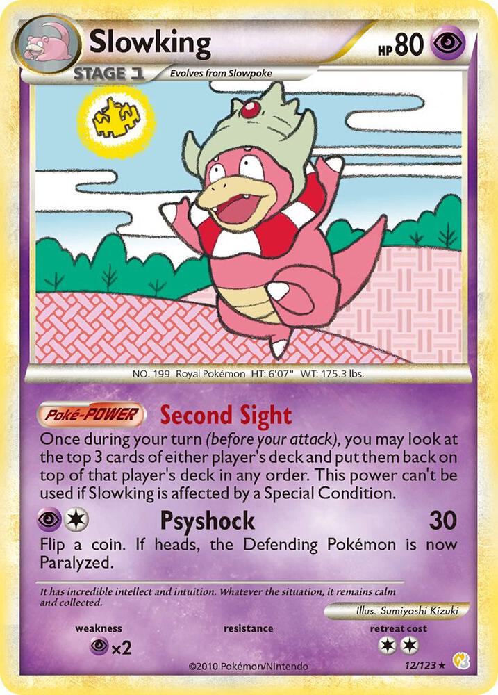 Slowking | HeartGold SoulSilver #12/123
