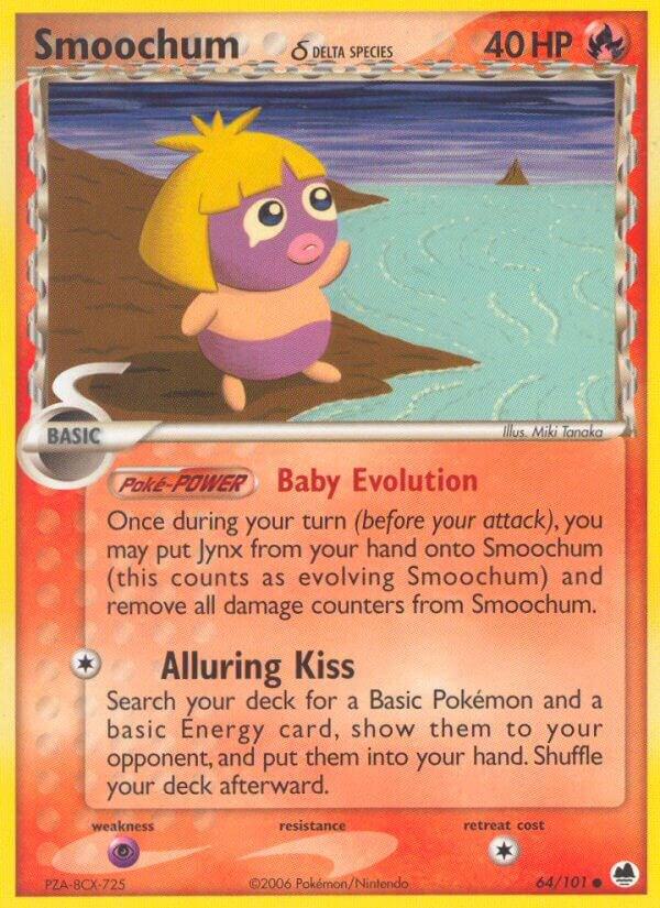 Smoochum (Delta Species) | EX Dragon Frontiers #64/101