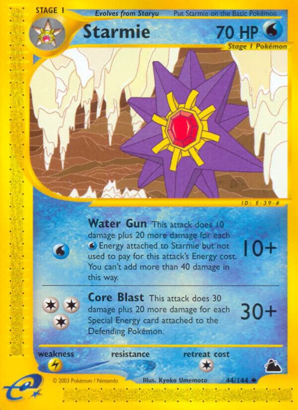 Starmie (44) | Skyridge #044/144