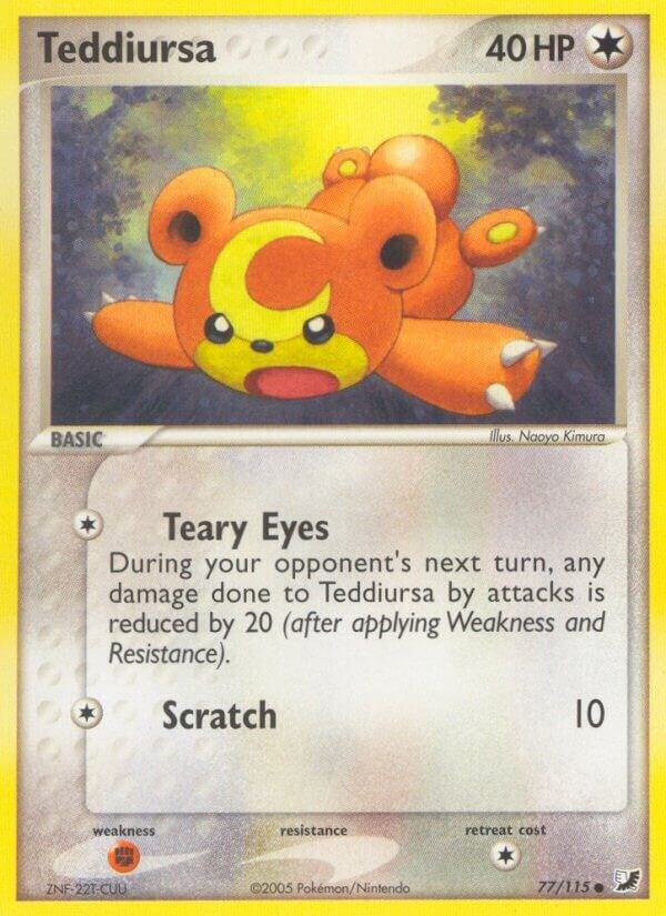 Teddiursa | EX Unseen Forces #77/115