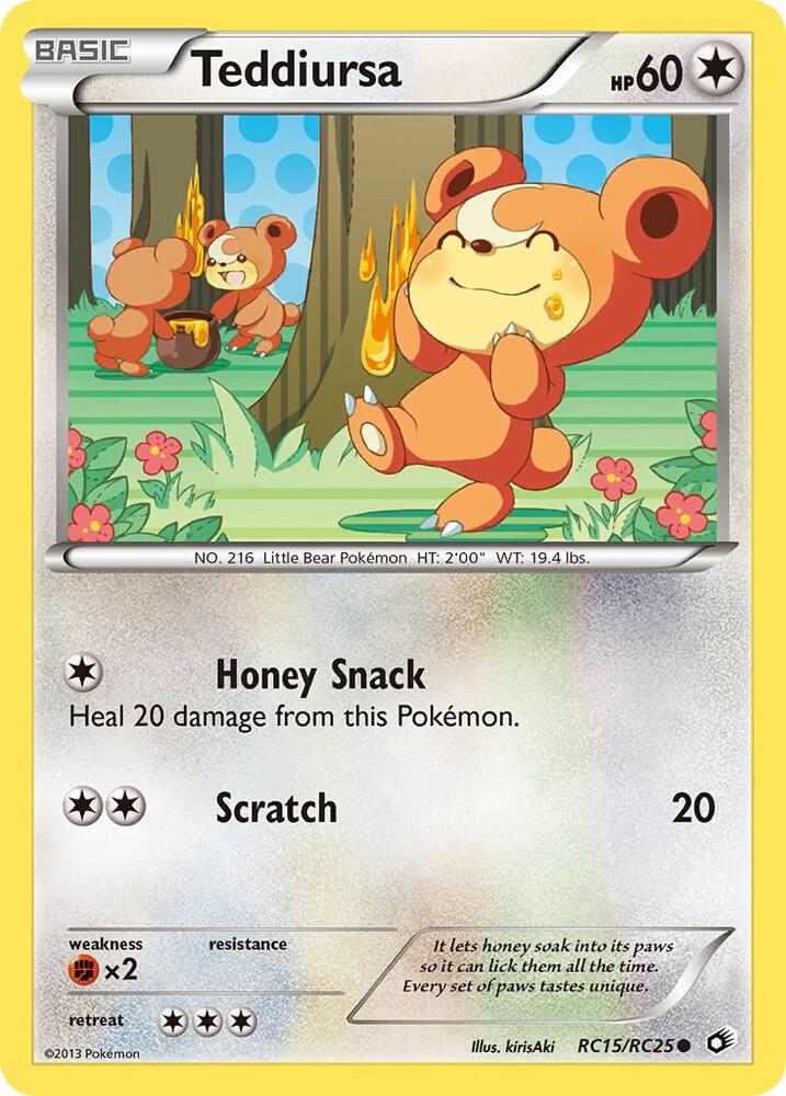 Teddiursa | Legendary Treasures: Radiant Collection #RC15/RC25