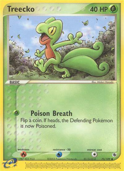 Treecko - 75/109 | EX Ruby and Sapphire #75/109