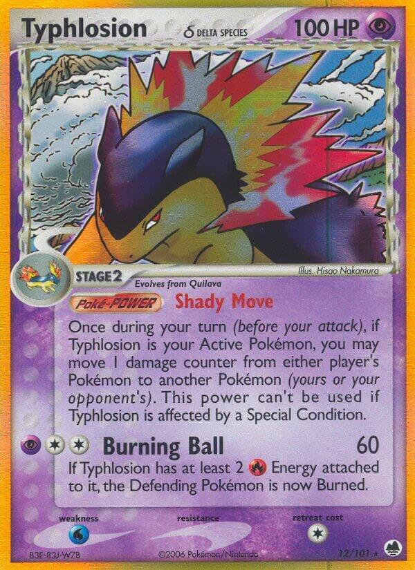 Typhlosion (Delta Species) | EX Dragon Frontiers #12/101