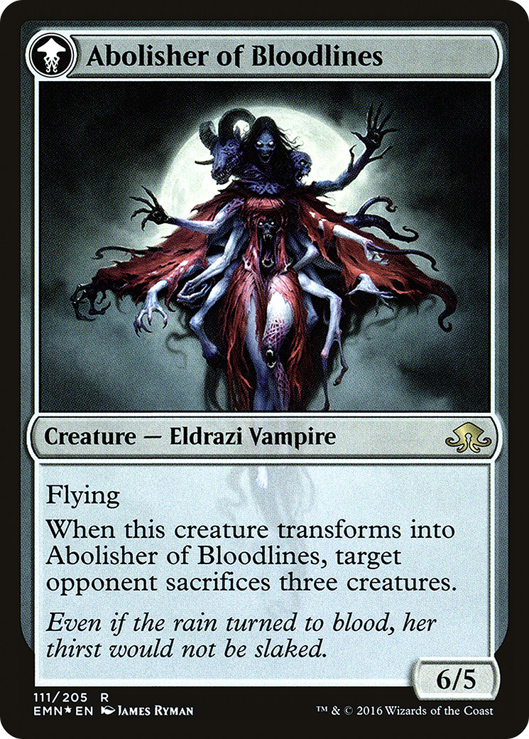 Voldaren Pariah // Abolisher of Bloodlines | Prerelease Cards #111