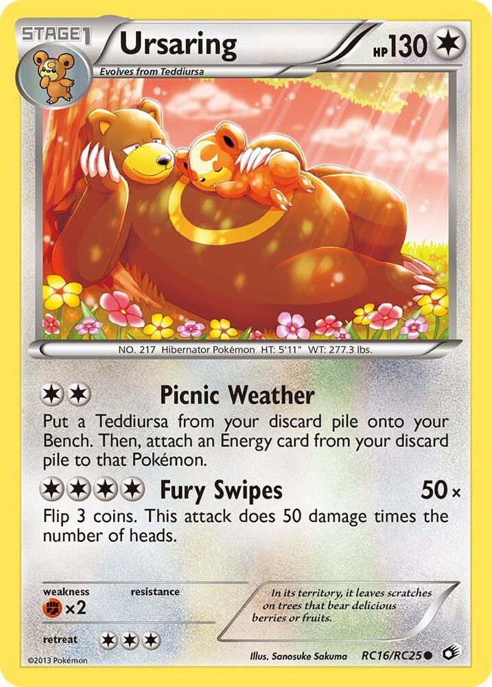 Ursaring | Legendary Treasures: Radiant Collection #RC16/RC25