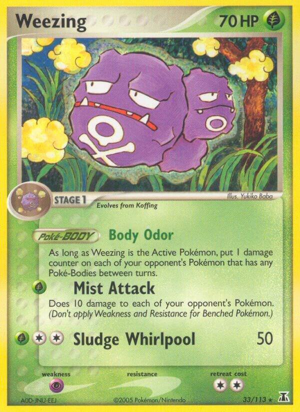 Weezing | EX Delta Species #33/113