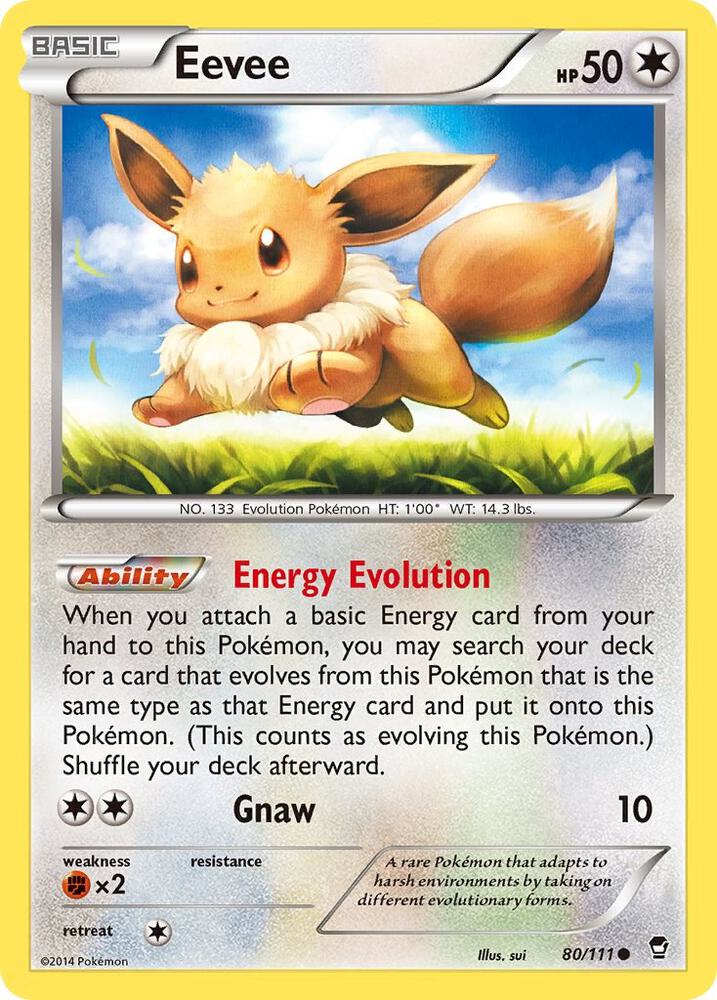 Eevee | XY - Furious Fists #80/111