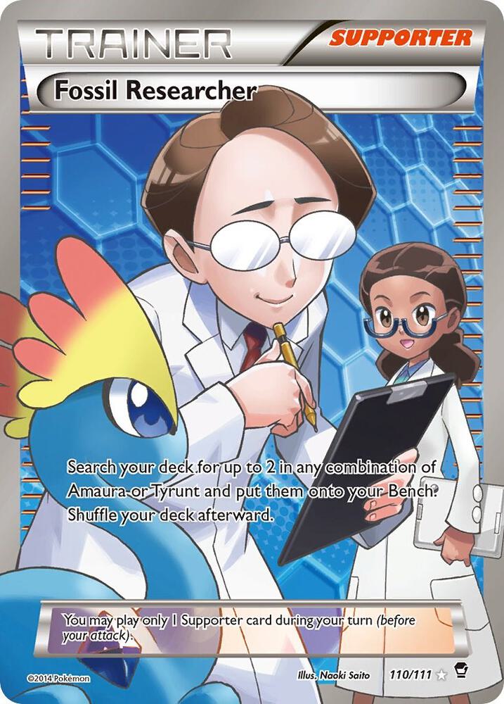 Fossil Researcher (110 Full Art) | XY - Furious Fists #110/111