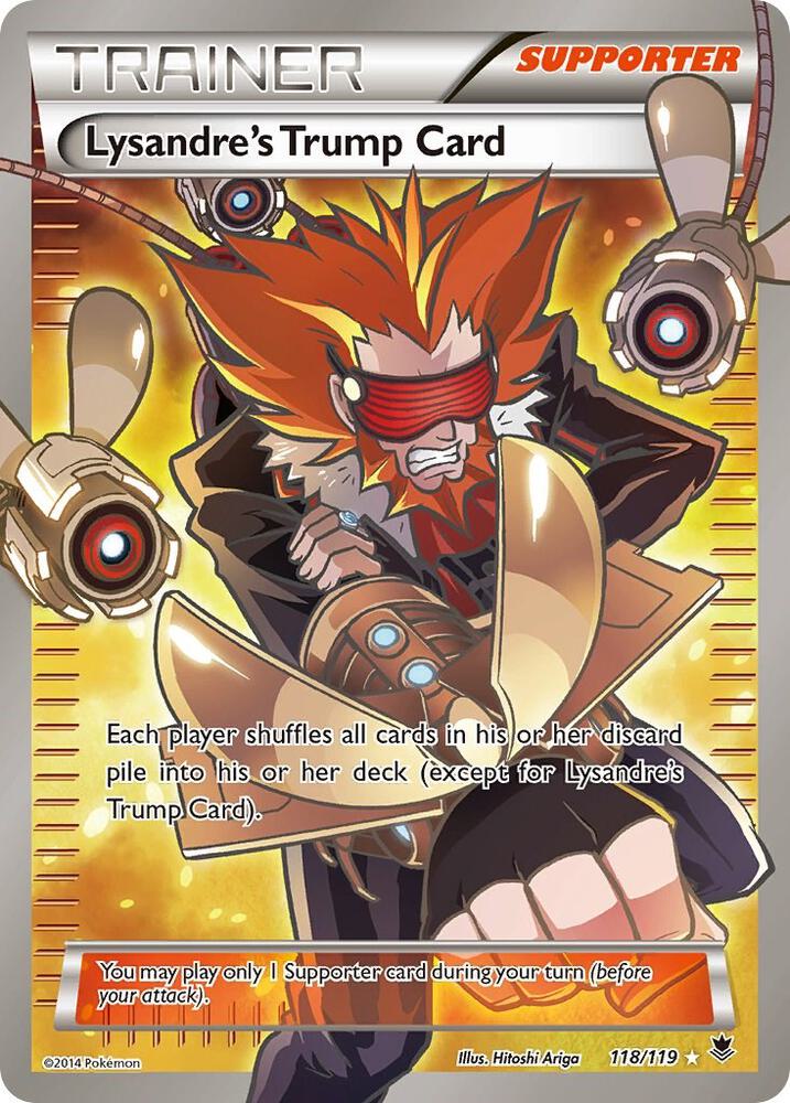 Lysandre's Trump Card (118 Full Art) | XY - Phantom Forces #118/119