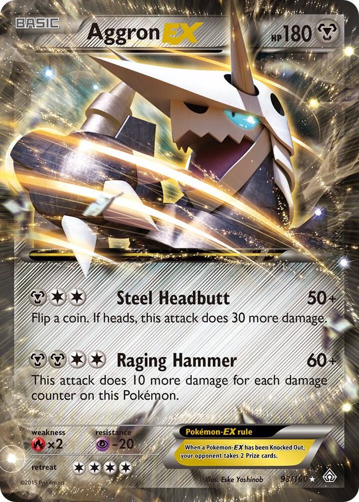 Aggron EX | XY - Primal Clash #93/160
