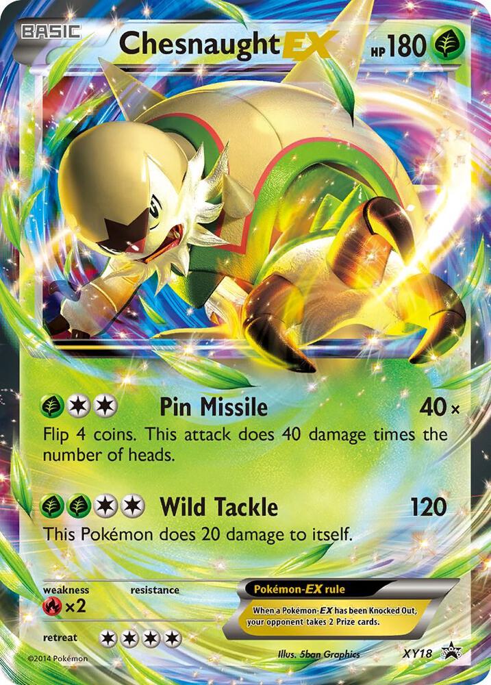 Chesnaught EX - XY18 | XY Promos #XY18
