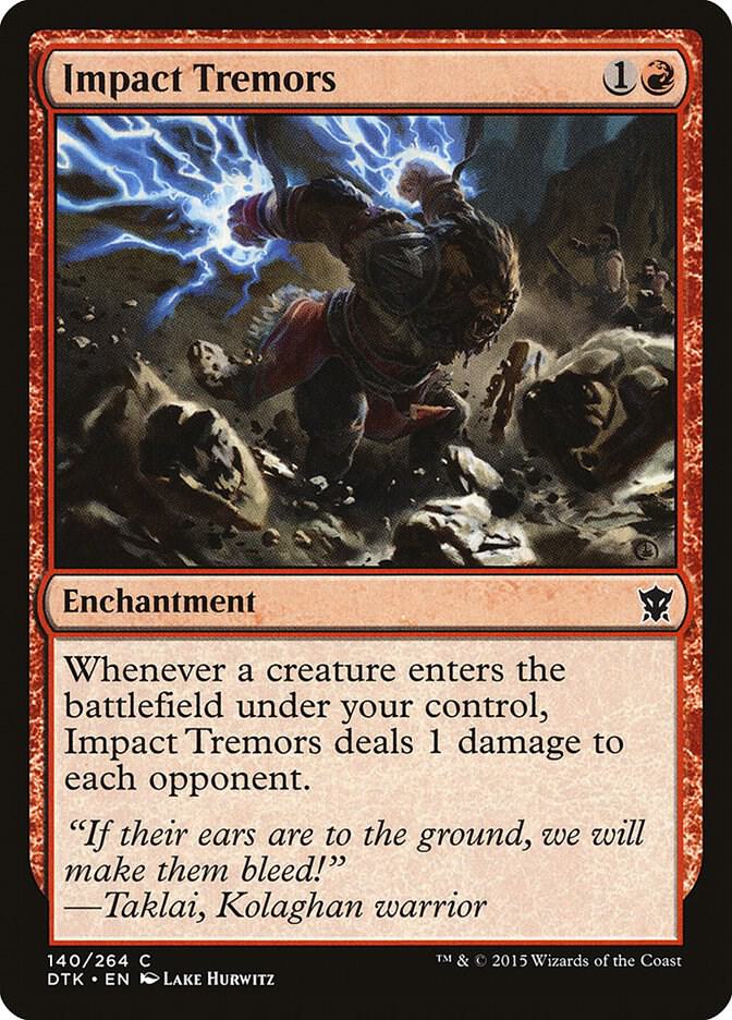 Impact Tremors | Dragons of Tarkir #140