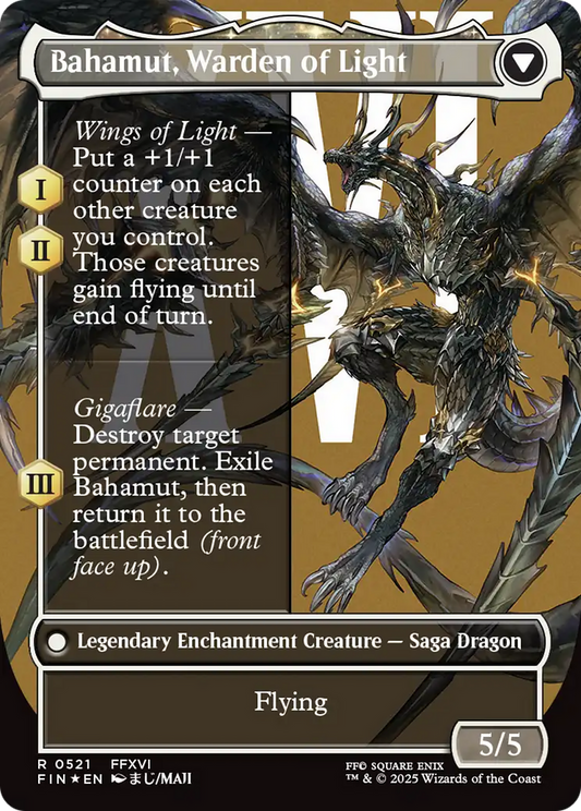 Dion, Bahamut's Dominant // Bahamut, Warden of Light | FINAL FANTASY #521