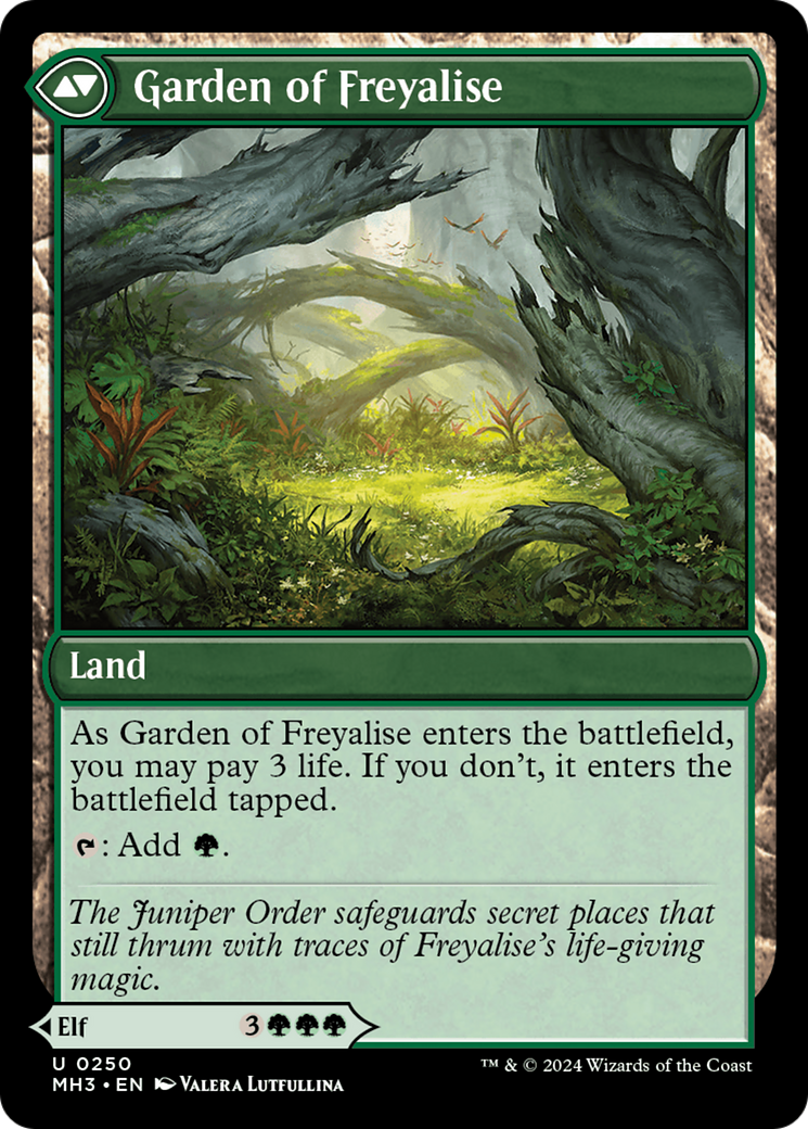 Disciple of Freyalise // Garden of Freyalise | Modern Horizons 3 #250