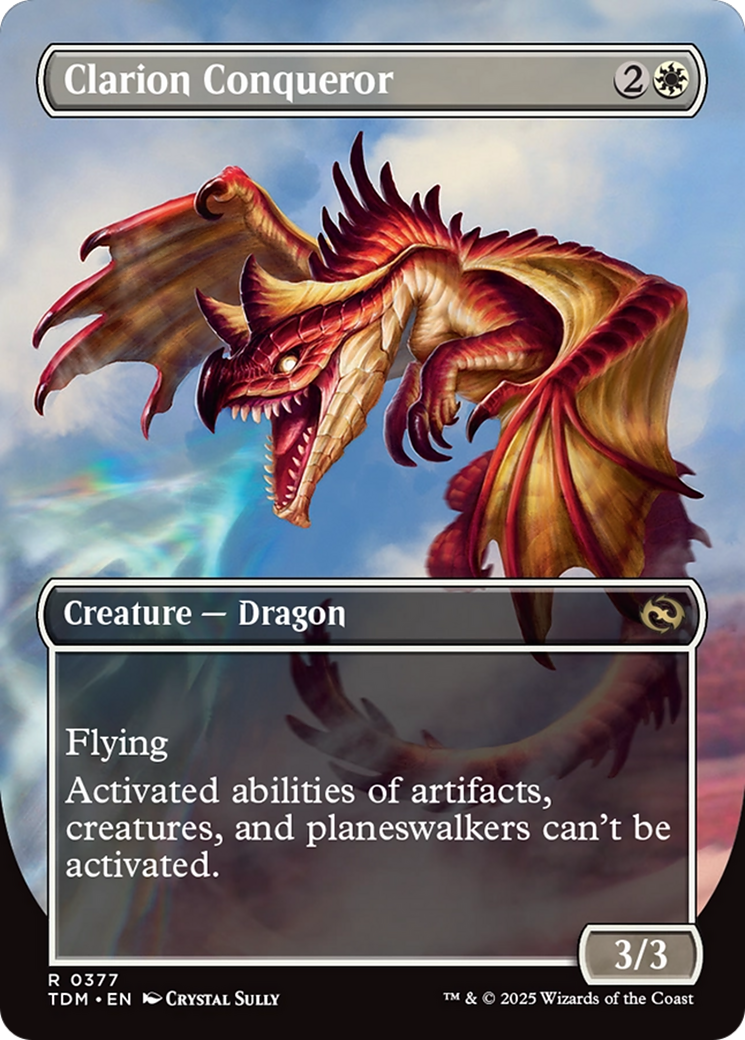 Clarion Conqueror // Clarion Conqueror | Tarkir: Dragonstorm #377