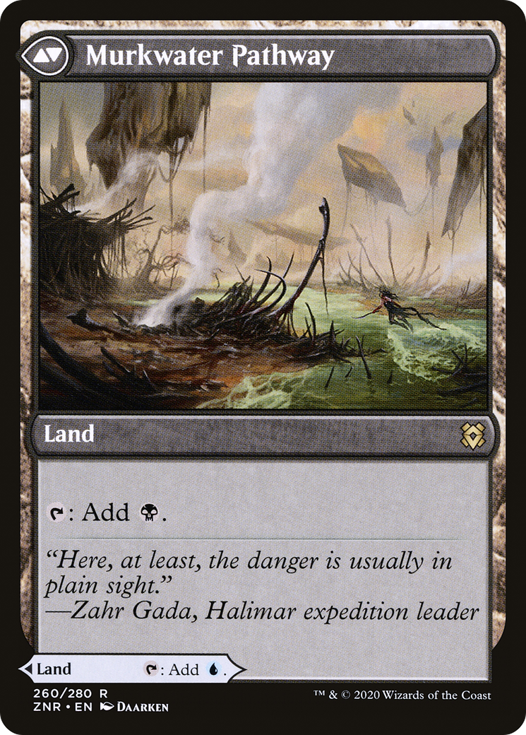 Clearwater Pathway // Murkwater Pathway | Zendikar Rising #260