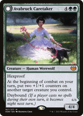 Avabruck Caretaker // Hollowhenge Huntmaster | Innistrad: Crimson Vow #187