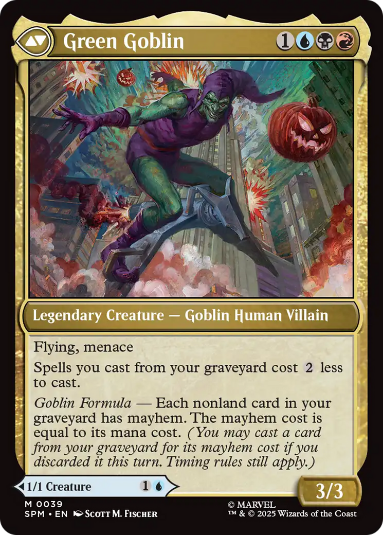 Norman Osborn // Green Goblin | Marvel's Spider-Man #39
