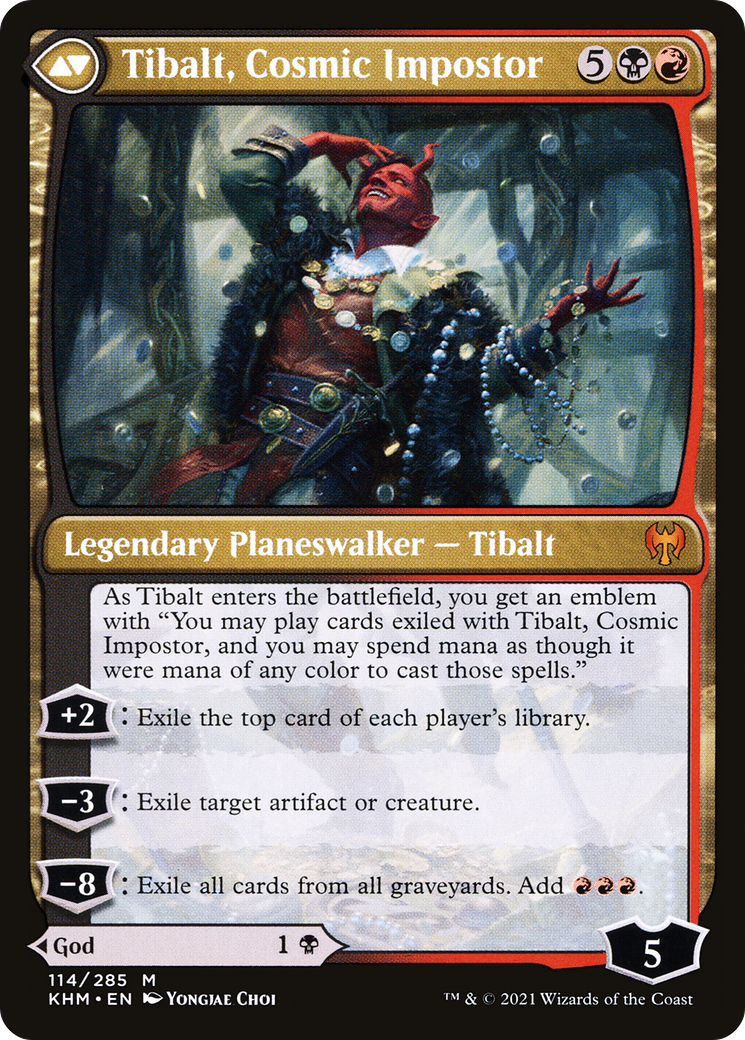 Valki, God of Lies // Tibalt, Cosmic Impostor | The List Reprints #114