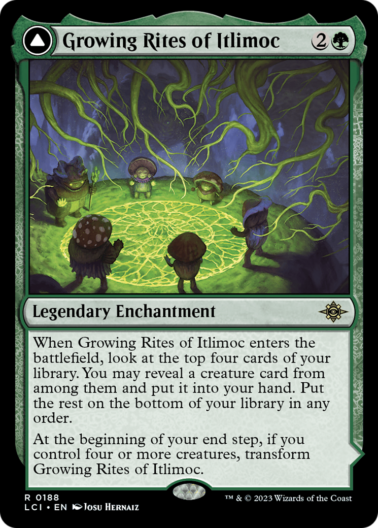 Growing Rites of Itlimoc // Itlimoc, Cradle of the Sun | The Lost Caverns of Ixalan #188