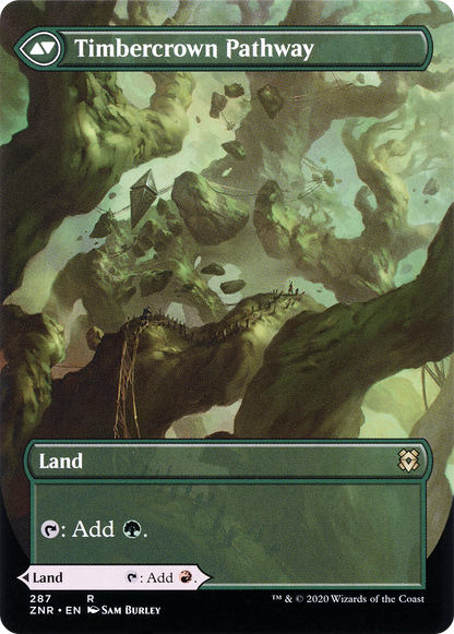 Cragcrown Pathway // Timbercrown Pathway | Zendikar Rising #287