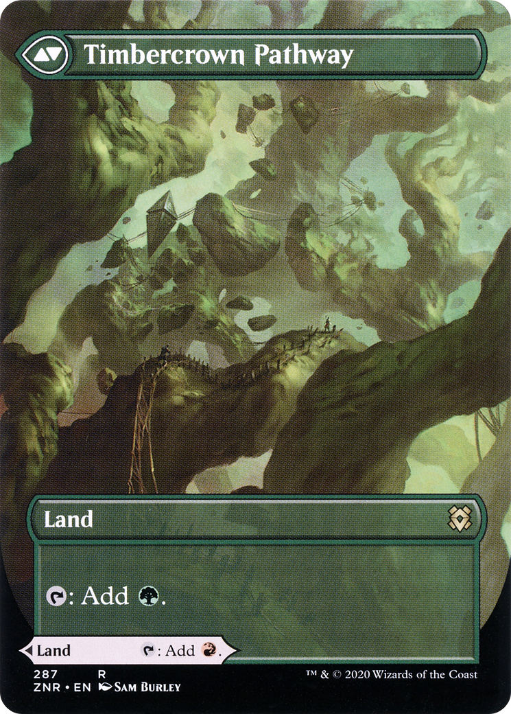 Cragcrown Pathway // Timbercrown Pathway | Zendikar Rising #287