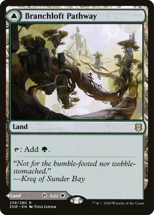 Branchloft Pathway // Boulderloft Pathway | Zendikar Rising #258