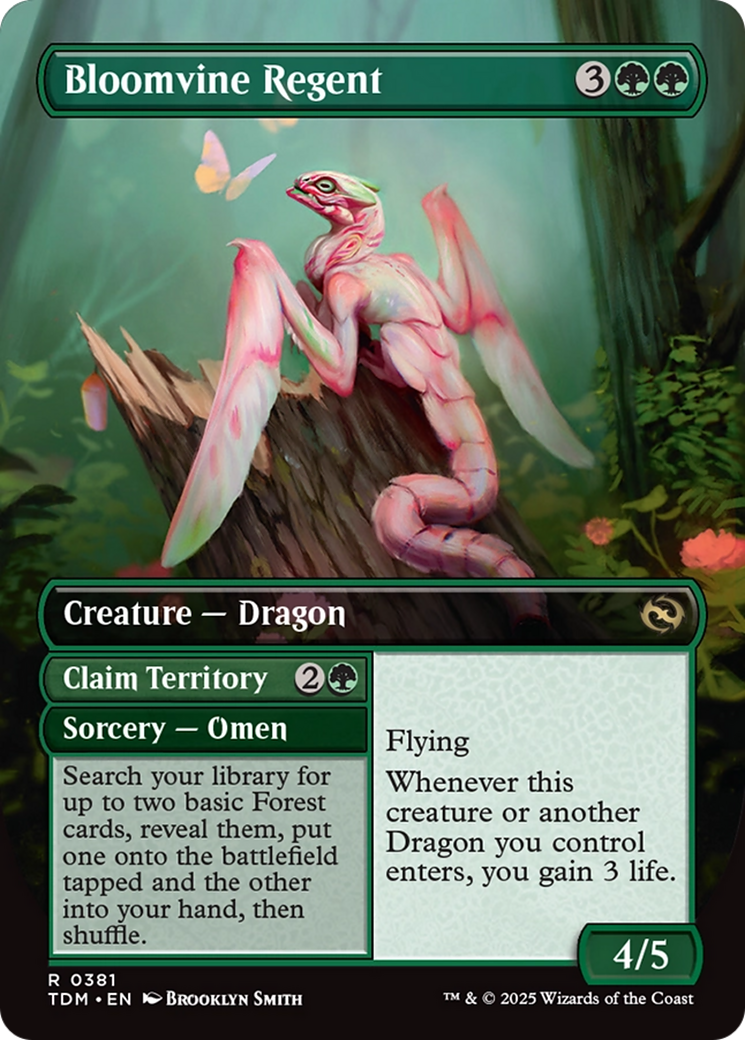 Bloomvine Regent // Claim Territory | Tarkir: Dragonstorm #381