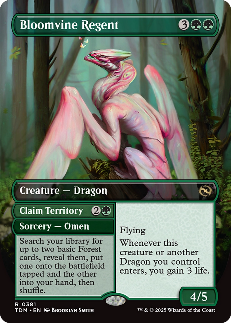 Bloomvine Regent // Claim Territory | Tarkir: Dragonstorm #381