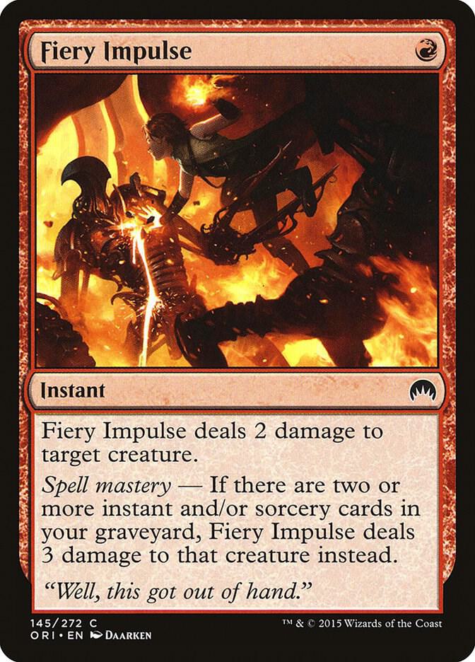Fiery Impulse | Magic Origins #145