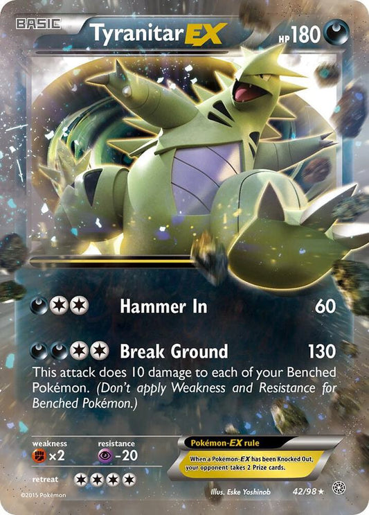 Tyranitar EX | XY - Ancient Origins #42/98