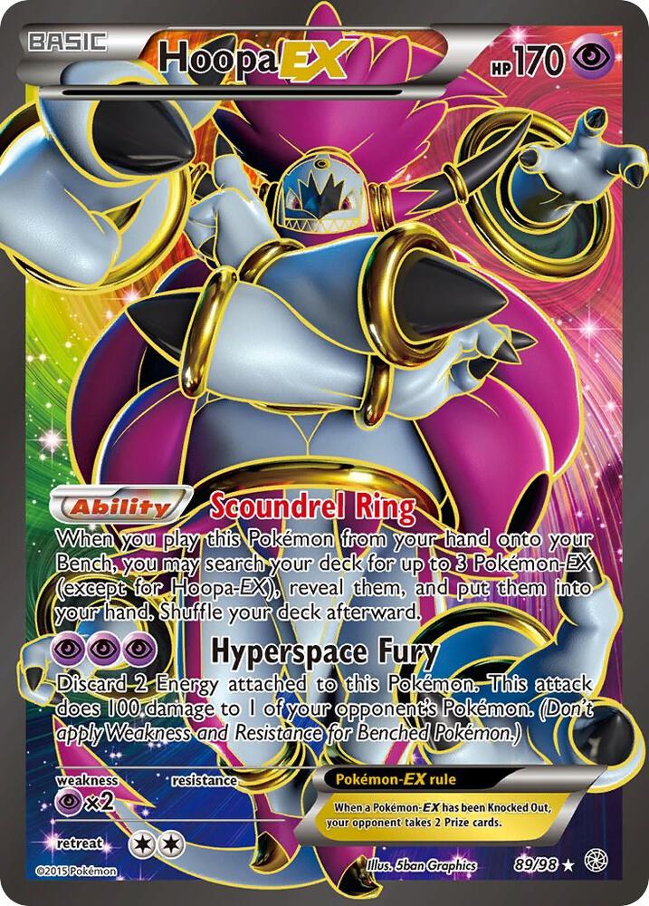 Hoopa EX (89 Full Art) | XY - Ancient Origins #89/98