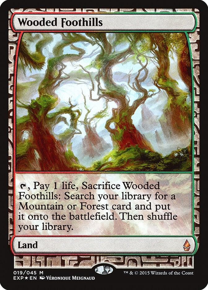 Wooded Foothills | Zendikar Expeditions #19