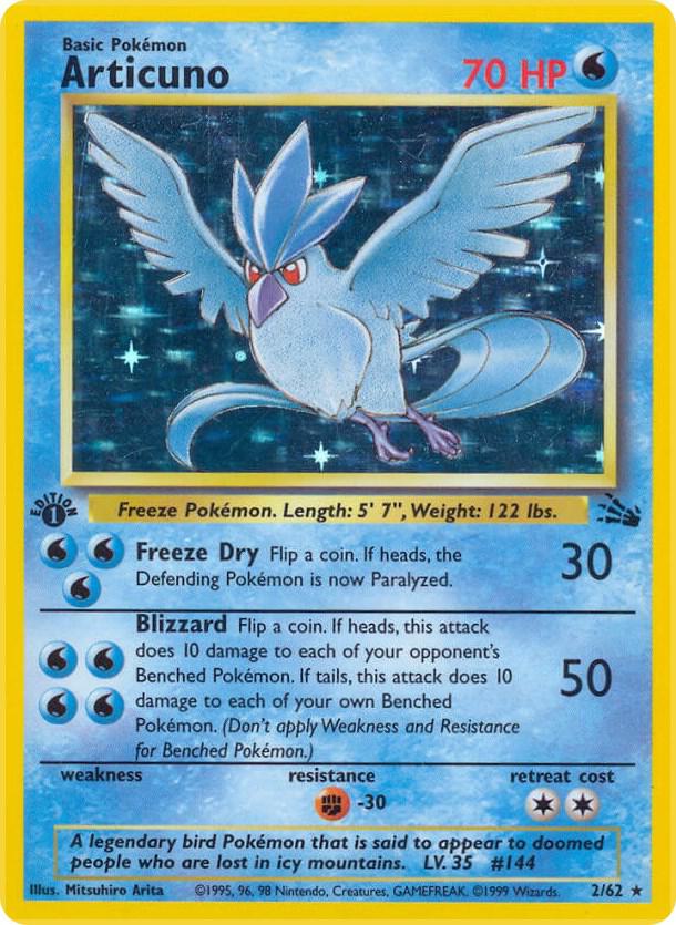 Articuno (2) | Fossil #02/62