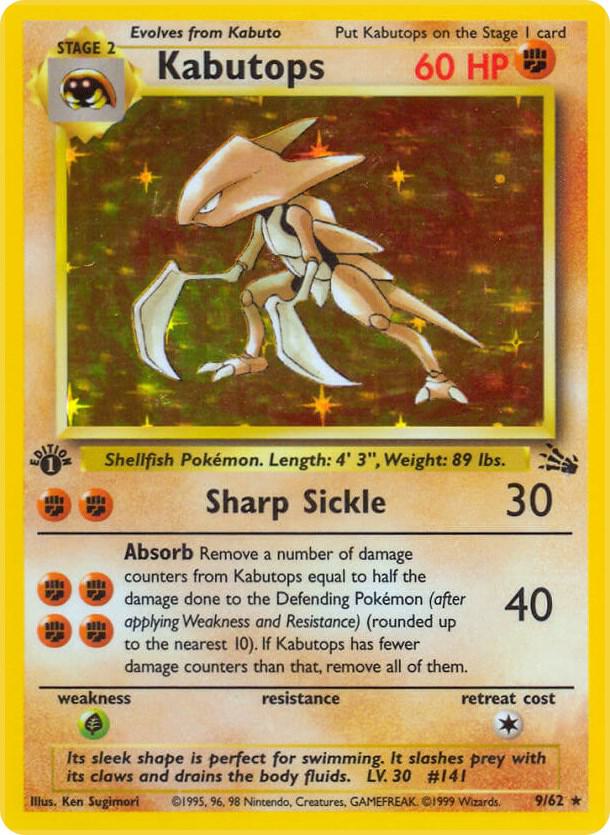 Kabutops (9) | Fossil #09/62