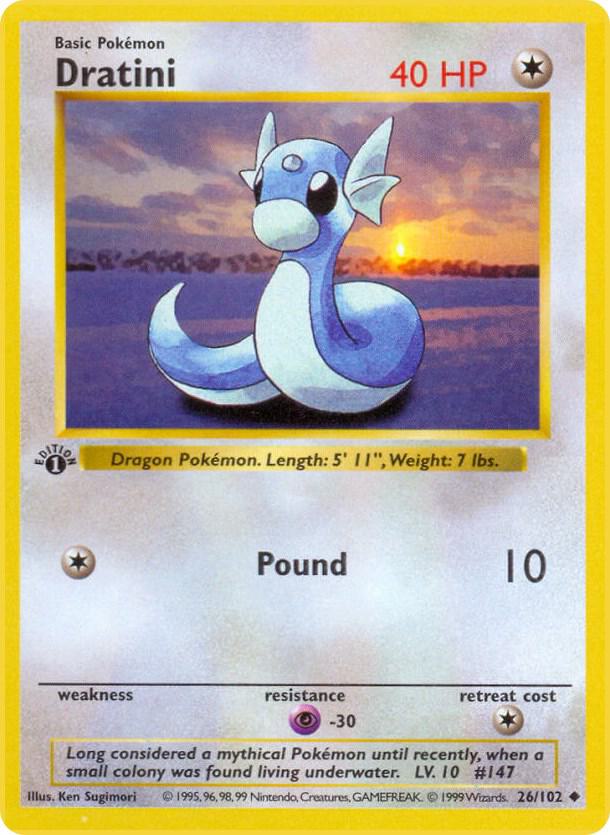 Dratini | Base Set (Shadowless) #026/102