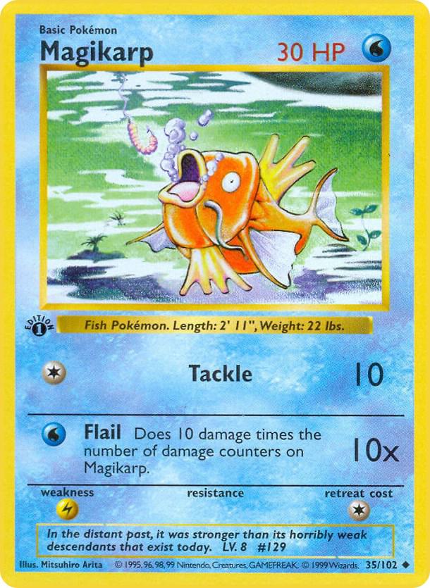 Magikarp | Base Set (Shadowless) #035/102