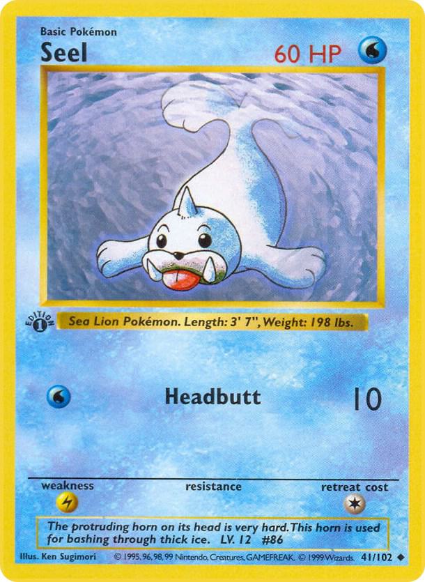 Seel | Base Set (Shadowless) #041/102