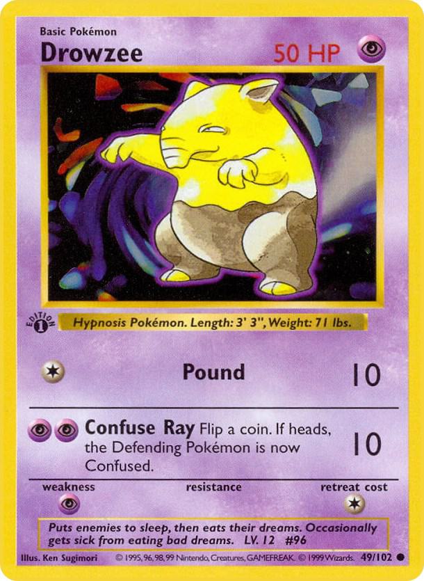Drowzee | Base Set (Shadowless) #049/102
