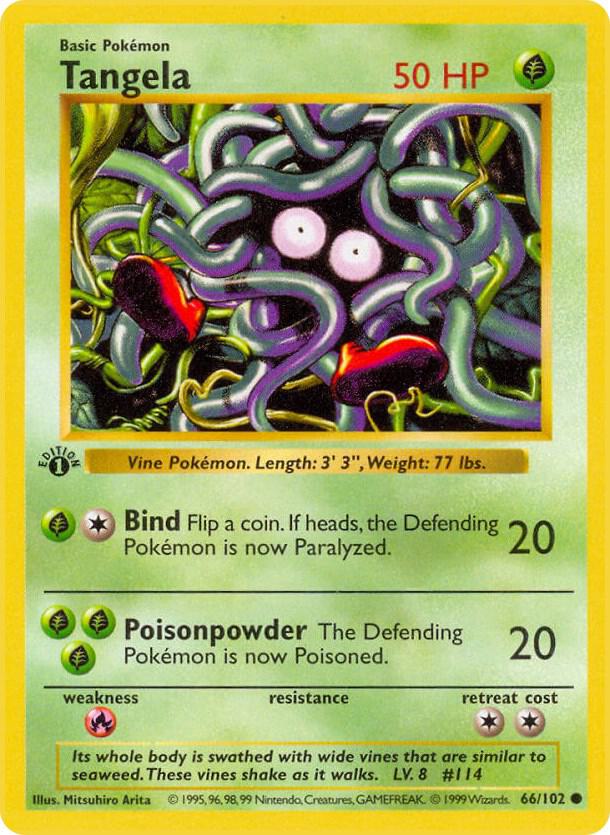 Tangela | Base Set (Shadowless) #066/102