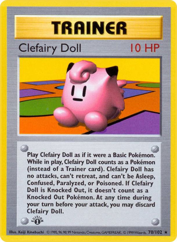 Clefairy Doll | Base Set (Shadowless) #070/102