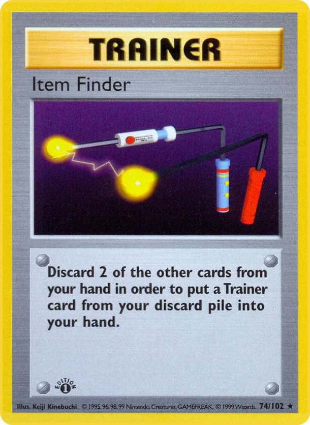 Item Finder | Base Set (Shadowless) #074/102