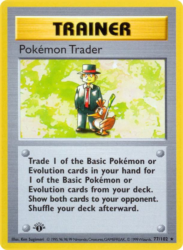 Pokemon Trader | Base Set (Shadowless) #077/102