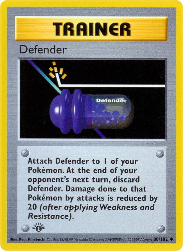 Defender | Base Set (Shadowless) #080/102
