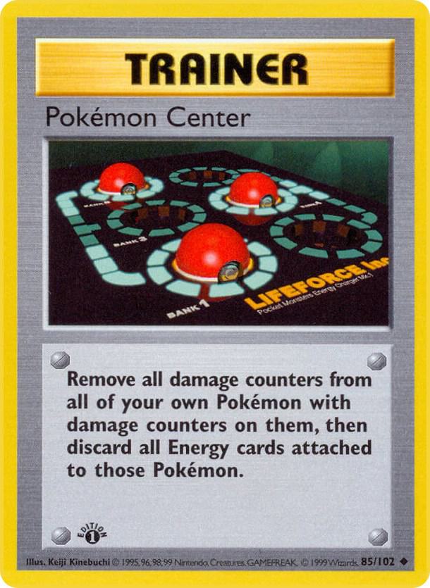 Pokemon Center | Base Set (Shadowless) #085/102
